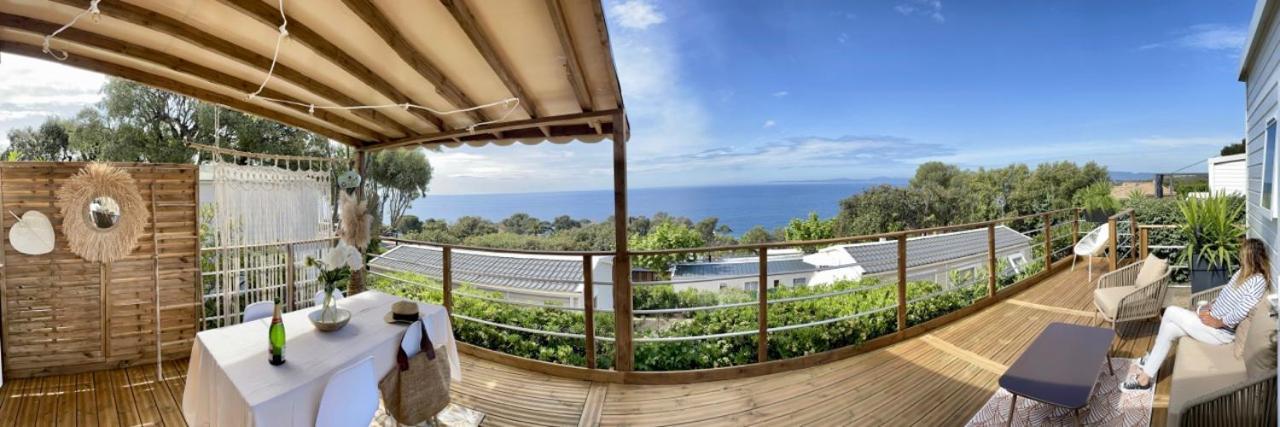 Mobil Home Superbe Vue Mer St Raphael Saint-Raphaël Exteriér fotografie