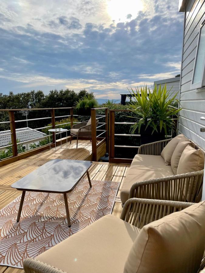 Mobil Home Superbe Vue Mer St Raphael Saint-Raphaël Exteriér fotografie
